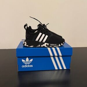 Adidas Kids cow print NMD